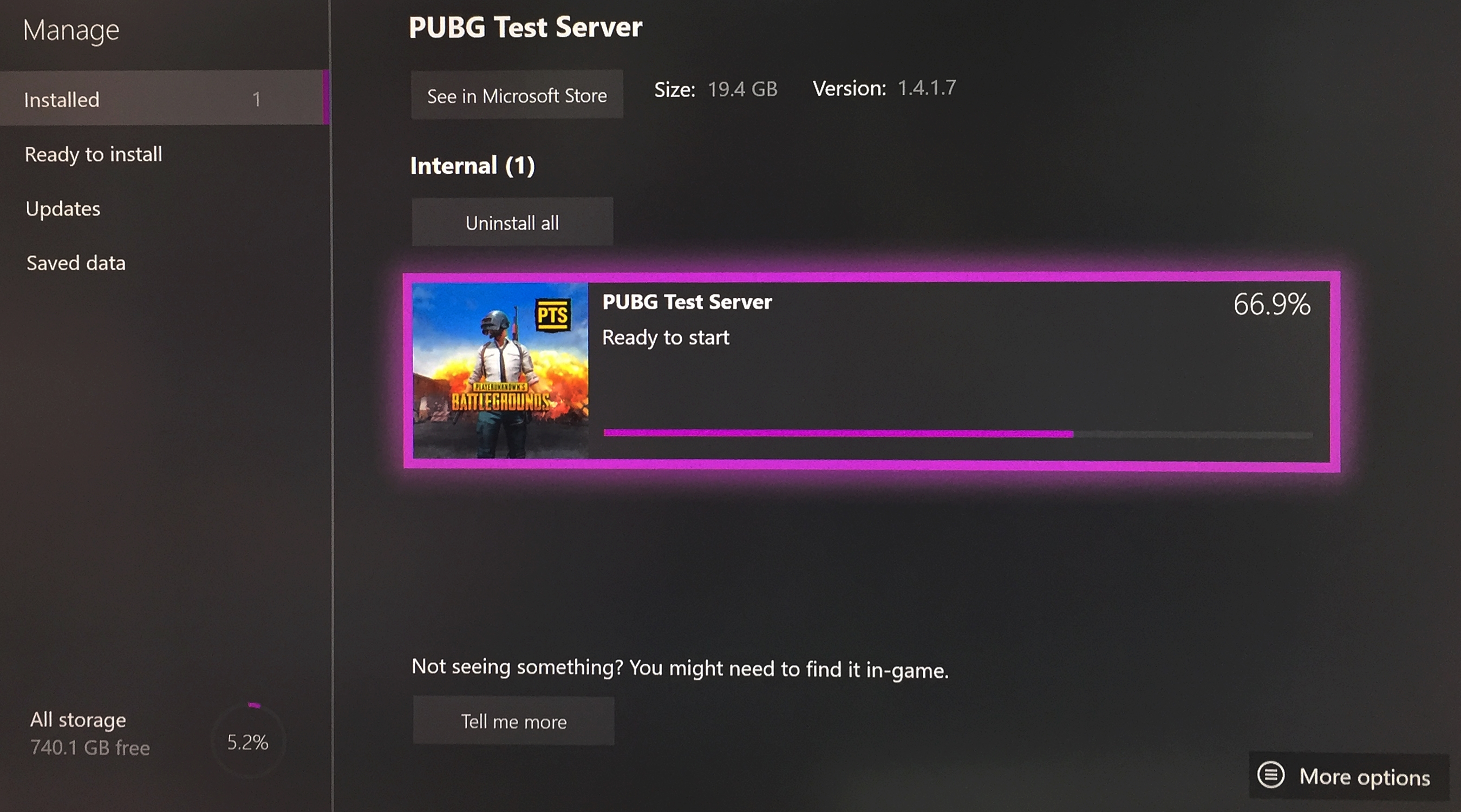 PUBG XBOX Support